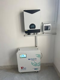 تنصيب شمسي • ألواح 8 • بطارية ليثوم 16KW