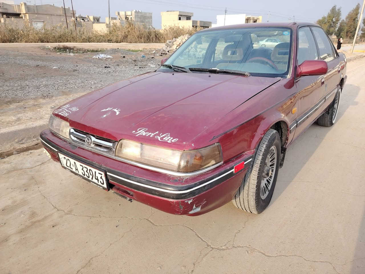 مكلف مازده للبيع شرط التحويل سياره بدون ضرر بدون صبغ موديل90 سياره 8بخ بيه بدايه بكن مكان السياره الحويجه السعر 40 وبي مجال بطاقه بانزين موجود الاستفسار ***********
