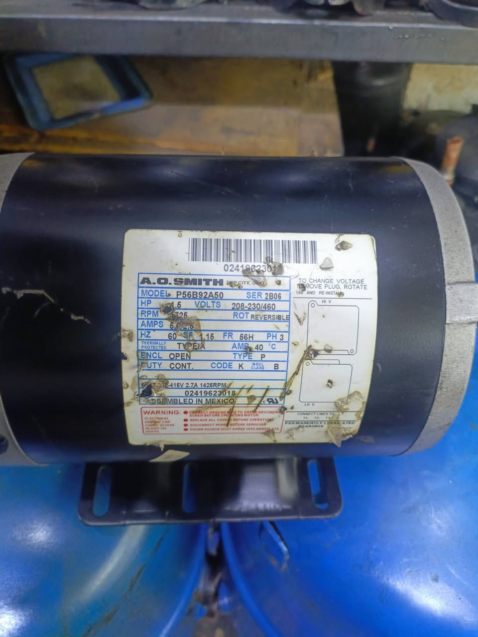 السلام عليكم ماطور 1.5 حصان جديد غير مستعمل للاستفسار الاتصال ***********
