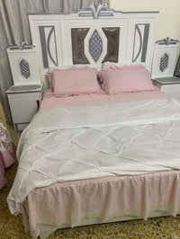 غرفة نوم نفرين كلش كلش نضيفة وجديدة خشب صاج صبغ حراري  افتح وشد الفين ...