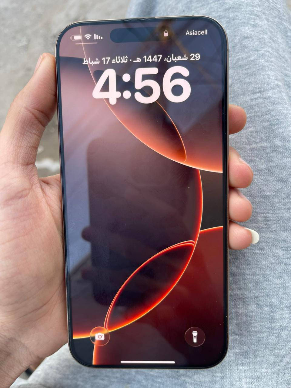 السلام عليكم  ايفون 16برو ماكس ذاكره 256بطاريه 100 جهاز جديد كارتونه مطابقه عربي شرق اوسط السعر مليون و 450 مجال بسيط مكان بغداد مدينه الصدر ***********
