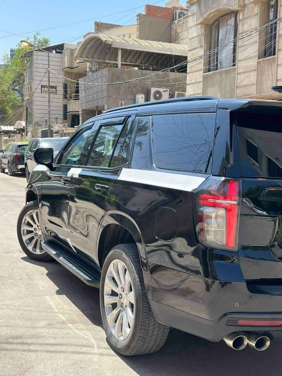 #_مكلف_بالنشر

#_مكلف_بالنشر

تاهو برامير فول الفول

موديل 2023 فول مواصفات

سياره حيل جديده

ملاحضات

السياره للبيع بدون مراوس

ماشيه (30 الف كيلو حاليا 

وجانت ماشيه 8000 بامريكا

سياره مغلفه PPF ابو 20$ 

مابيها دينار مصرف

نضيفة مرتبة لووووك

سنوية كلشي مدفوع 

شرط  تحويل الي تريدة اسويلك

مستوردها ع ايدي ومصلحه ع ايدي وكل الصور جاهزه قبل وبعد 

والتصليح شركه 

قطعتين صبغ دعاميه وجاملغ ايسر فقط 

والبلاديات موجودات مملعوب بيهن ع وضعهن 

مواصفات 

سياره فول فول برايمر

(سلايت _ شاشه كبير _شاشه لمس _شاشات كشنات)

(صندوق شفط_ كشن جلد _ كشن مساج 

(كشن تبريد تدفئة _ كامره _ حساس

دوسات بلاد

رادار امامي خلفي

 _داخل كامل اسود _كراسي بارد (وحار _كشن خزن _كامل سماعه بيلاد _داتاشو _شغال _ دبل اكسل _ )

وبعد مواصفات ….

تفاصيل كلها مذكورة وصور الحادث موجوده

مكان السياره بغداد  الدورة

السعر 515 وبيها مجال 

اتصال 📞 وواتساب

‏‭ ‬ ‭*********** بغداد, العراق
