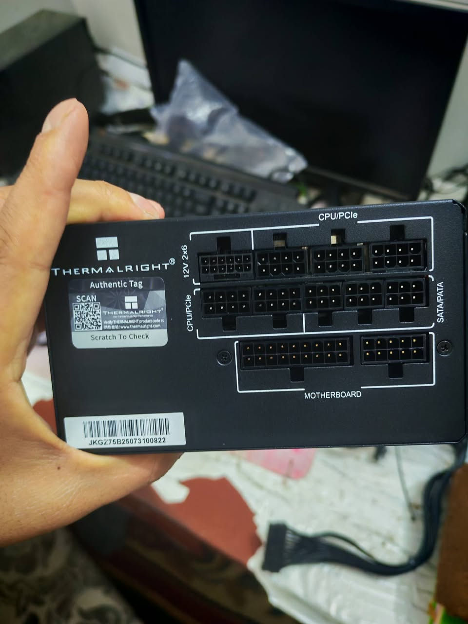 باور Thermalright 750W Gold جديد يدعم ATX 3.1 وكروت الـ 40، السعر 95 ألف قفل.


**إذا كنت صاحب هذا الإعلان وتريد حذفه لأي سبب، رجاءا أرسل رسالة إلى الدعم الفني**