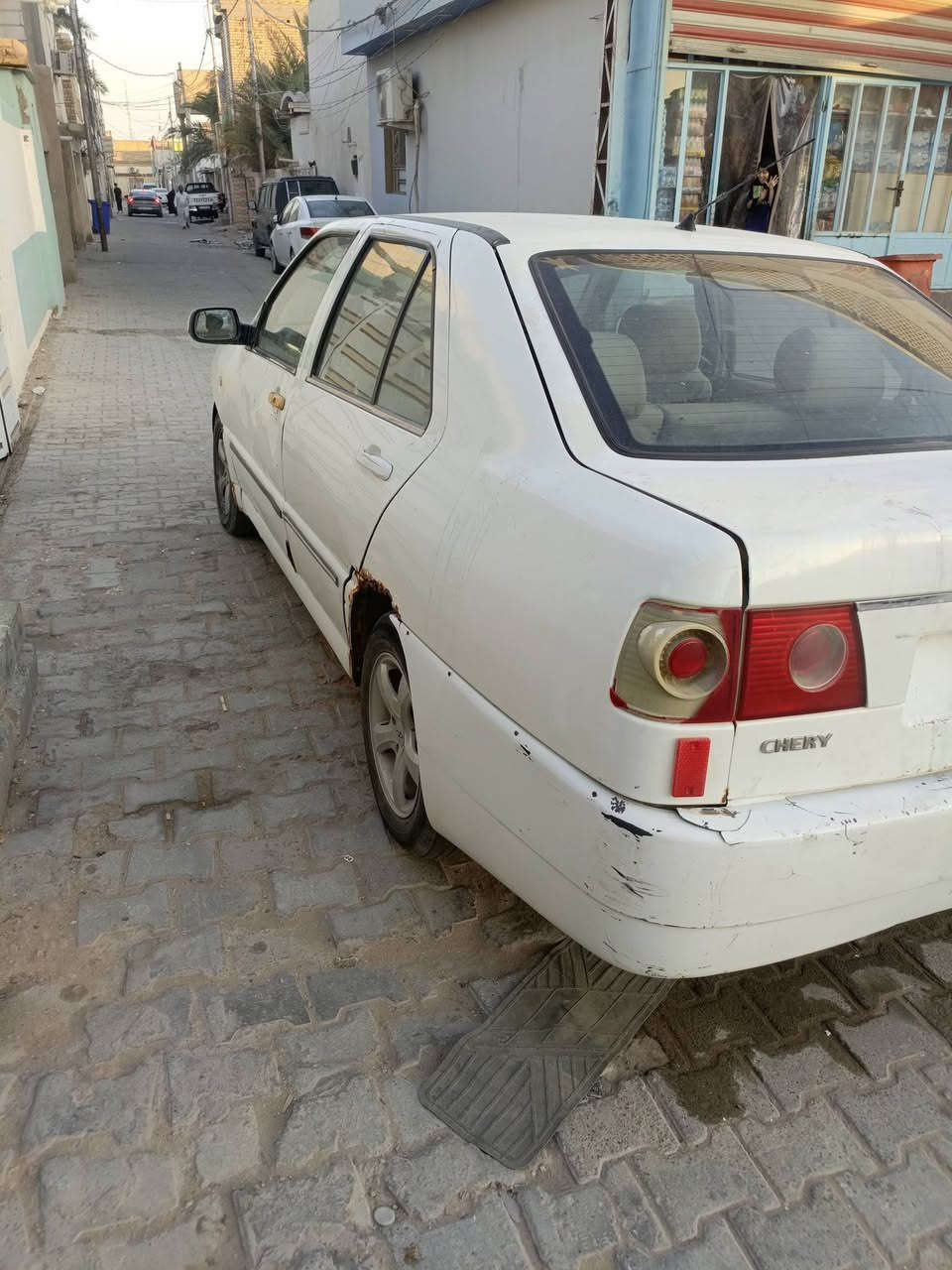 سلام عليكم شيري كوين مديل ١٢ سيارة محرك جديد كير حداديه نص عمر تبريد شغال مدور رقم قادسيه السعر ٢٥ بيهه مجال مروس حسب القناعه مكاني النجف رقمي, ***********
