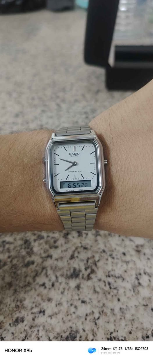 🔥عرض العيد🔥
🔥حرق الاسعار 🔥
توفر من جديد ساعات CASIO
⬅️سعر القطعة السابق 40الف😯
⬅️سعر القطعة الحالي 25الف🙂
متوفر خدمة توصيل لجميع المحافظات العراق 🇮🇶
الحجز والاستفسار مراسلة الصفحة او الاتصال على الرقم*********** كركوك, العراق

