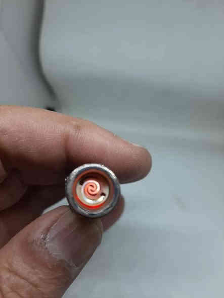 #جداحة فضة تطعيم نحاس (هيتر شحن)
بغدادالمشتل ***********
