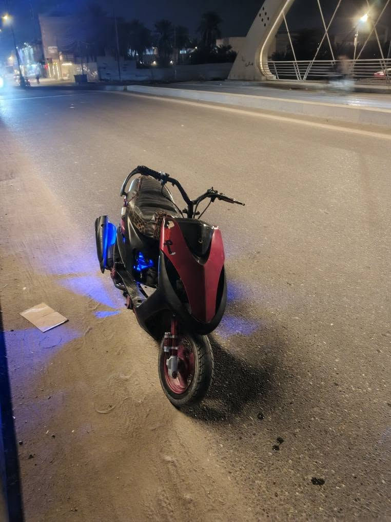 الدراجه شعله تشك الكاع 55 كلج رياضي ماعده السلف امس وكف شاصي مصبوغ 400 وبيها مجال مكاني ابو الخصيب *********** البصرة, العراق
