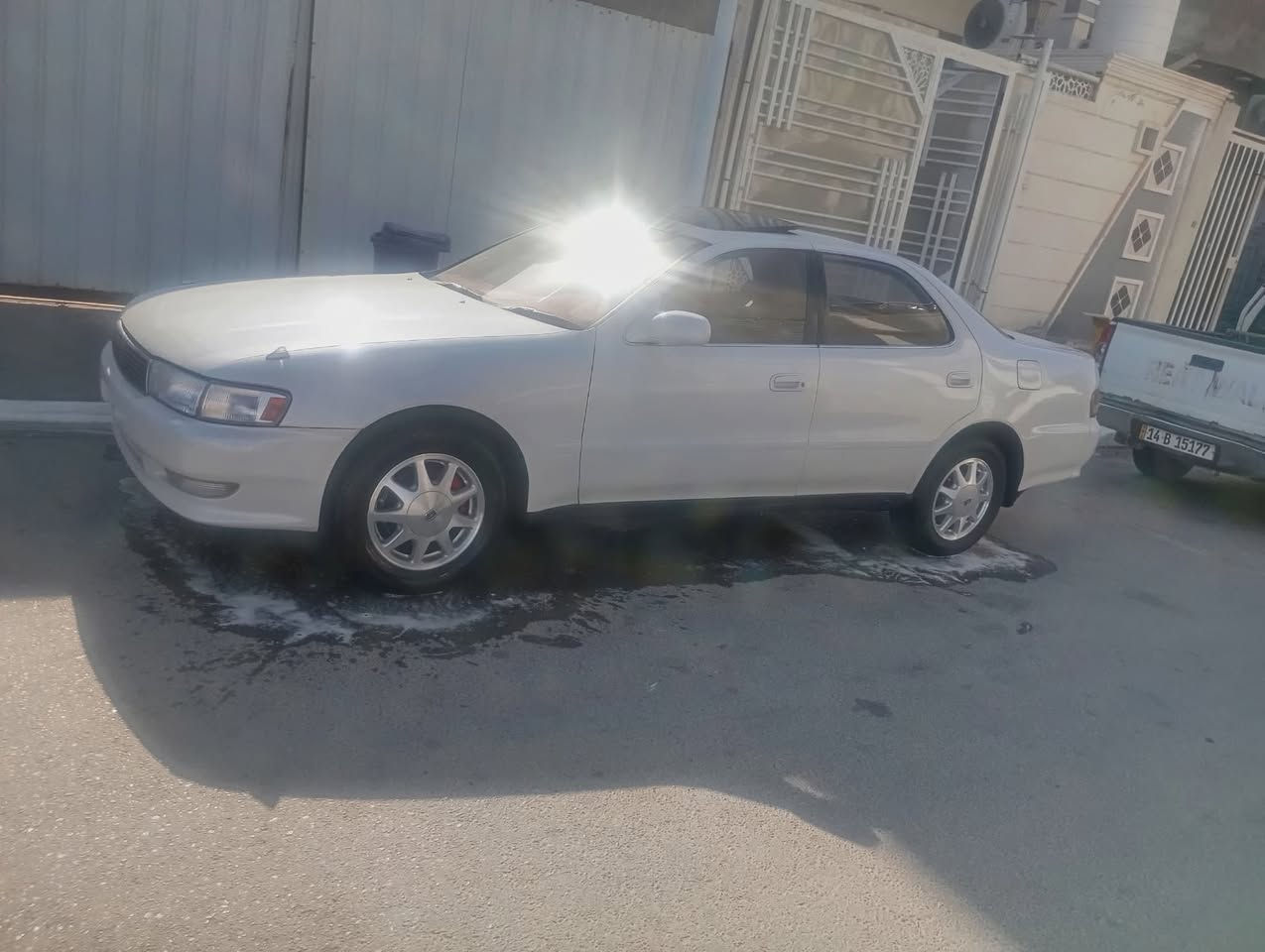 سلام عليكم كرستا مكفولة كص ونقل ومكينه وكير vvTجدد تبريد شغال تخم تاير حداده جديده مصبوغه عام جماليه تحويل مباشر ***********
