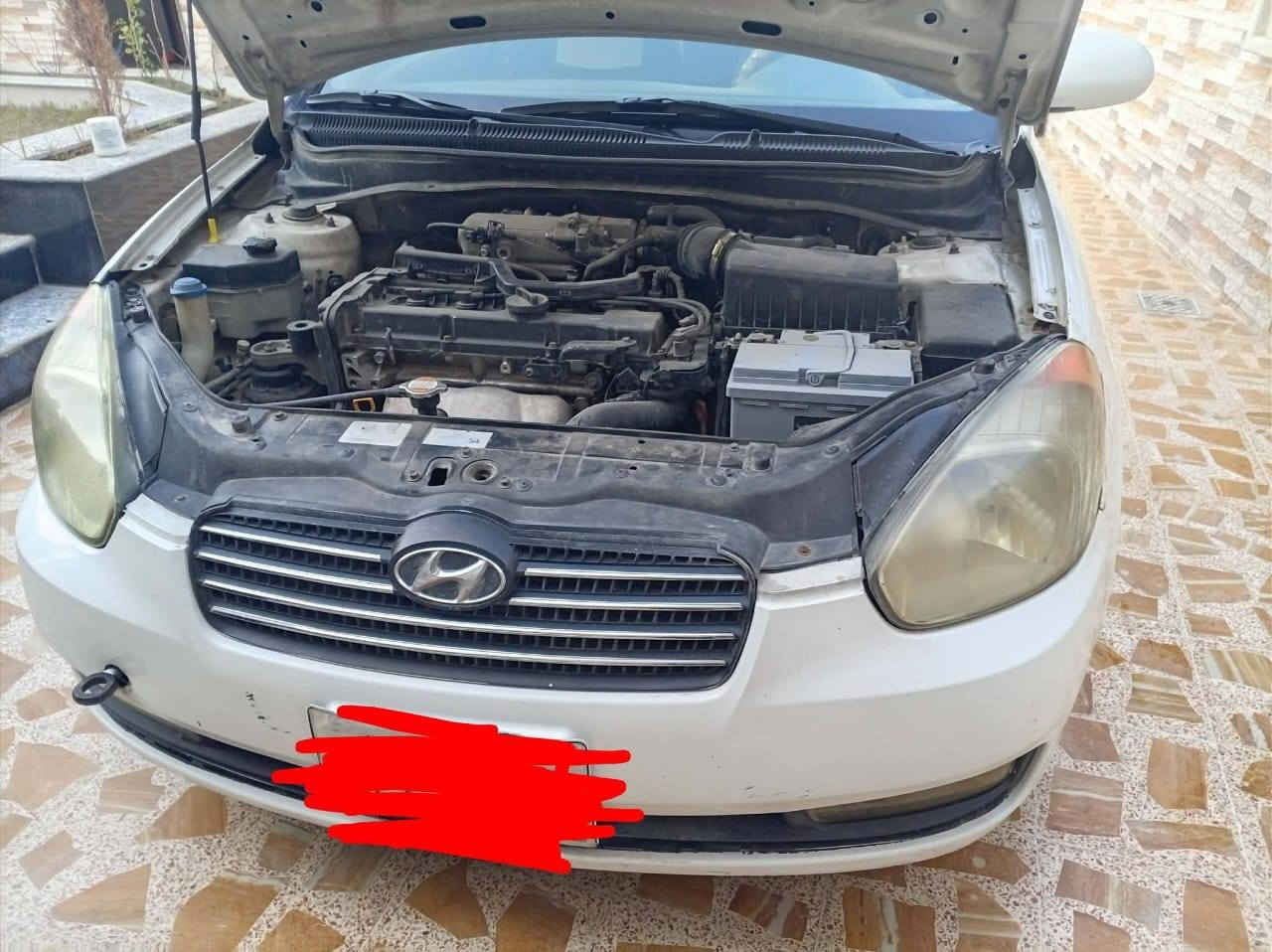 اكسنت للبيع ٢٠٠٩ رقم دهوك شرط تحويل *********** رقم صاحبها
