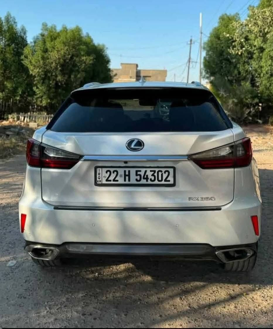 لكزس Rx350 V6 3.5L فول اوبشن موديل 2017 رقم اربيل
ترهم مراوس بسارنتو 24

المسافة المقطوعة 140000كم

—————————— 

-نظام أمني

-نظام بلوتوث

-مشغل أقراص مدمجة

تدفئ بل استيرن 

-مقاعد تدفئ تبريد 

- أضواء ضباب

-كاميرات. 360 

-مقاعد جلد

-حساسات وقوف السيارات

-مري كهرباء

دفع رباعي 

سقف بنراما 

صندوق كهرباء

مقاعد كهربائية

-مقعد حفظ مومري ذاكرة

- مصابيح أمامية LED

- وبيها هواي موصفات بعد 

صاحب السيارا ‏‪+9647703455990‬‏
