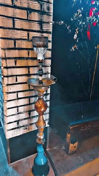 اراكيل مستعمله للبيع بشرط طعم ودخان كلو تمام عدد ٧ اراكيل سعر الوحده ٢...