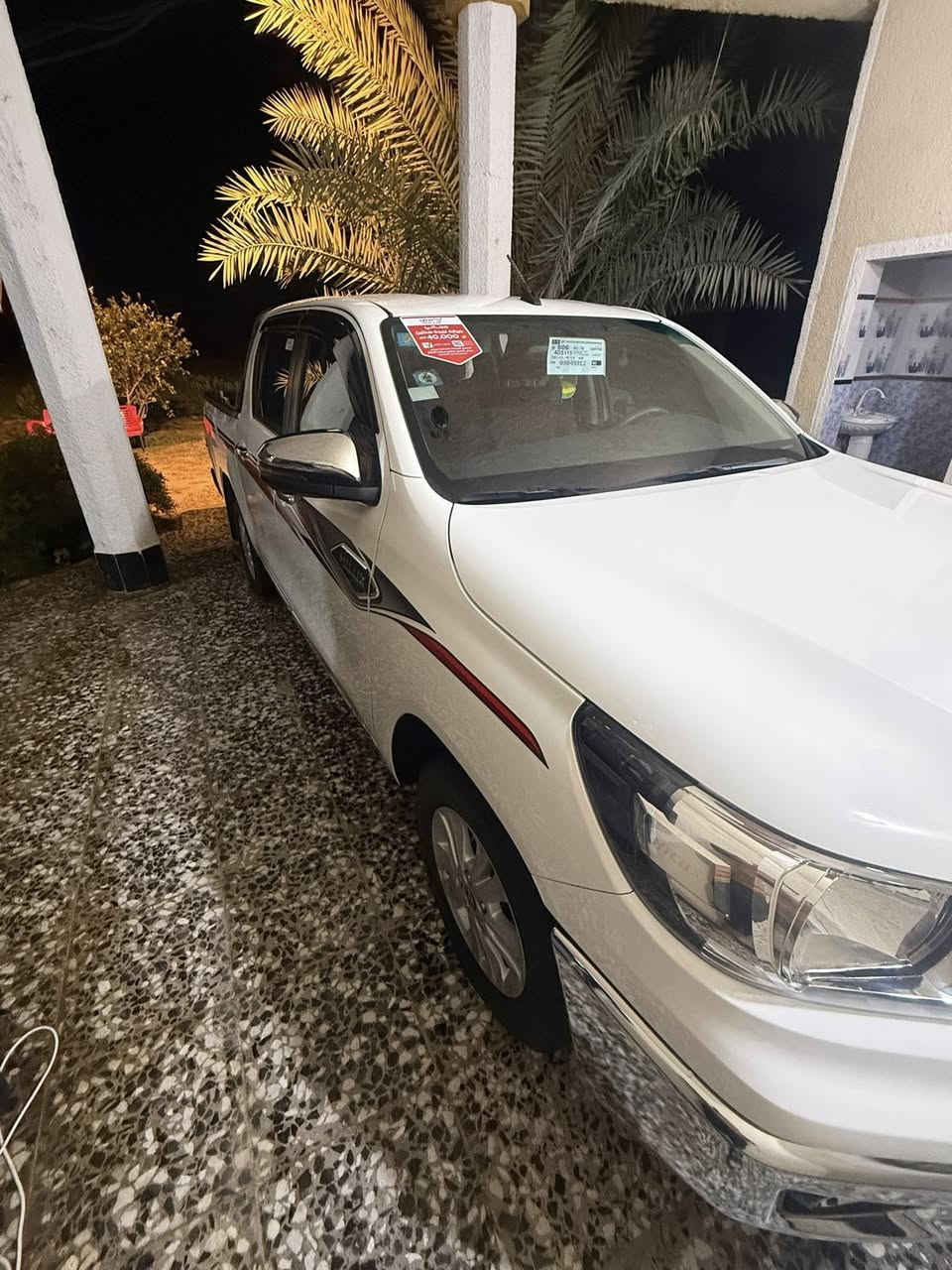 السلام عليكم

هايلوكس ناصي 

رقم بغداد الجديد

موديل 2024

كفاله عامه شرط السونار حتى من رصعه اوالزلغ 

أخت الزيرو 

ماشيه 29 الف

مواصفات ساز المعروفه 

كير اوتوماتيك 

مثبت سرعه 
كروز سرعه 
شاحن وايرلس 
تدفئه تبريد كشنات
حساس 
جكات بنيد 
مري شفط 
إشارات ترحيب

العنوان بغداد ناحية الرشيد 
***********
