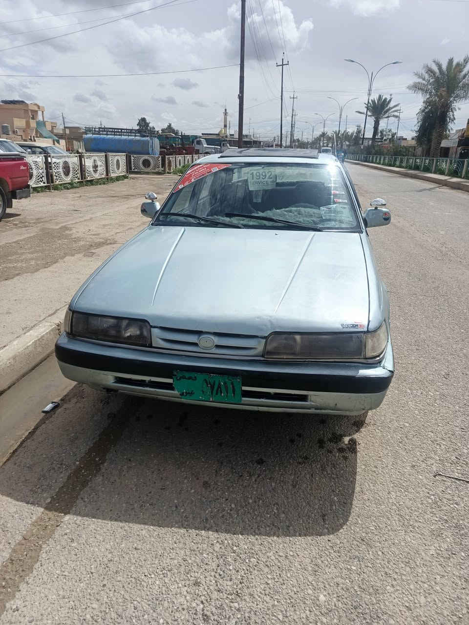 السلام عليكم شباب مازدا 626 رقم نينوى كابون بنزين سياره مصبوغه عام تواير جديده محركط سياره نظيفه مع الجناي سعر 35 رقم تلفون ***********\***********
