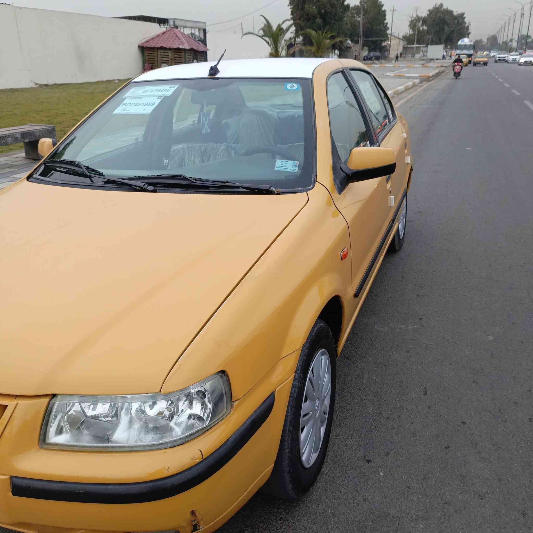 سلام عليكم
سمند موديل 12 كفاله من الضربه والتبديل 

مكينه كير جدديد

تبريد ثلج تدفئه صدر امامي خلفي جديد 

سياره جديده مابيهه نقص 

بيهه صبغ شي بسيط داير خلفي 

وشويه بالبنيد 

مصفره هيئه وغرامات وسنويه جديده

السعر 43 وبيهه مجال 

مكاني البلديات

***********
