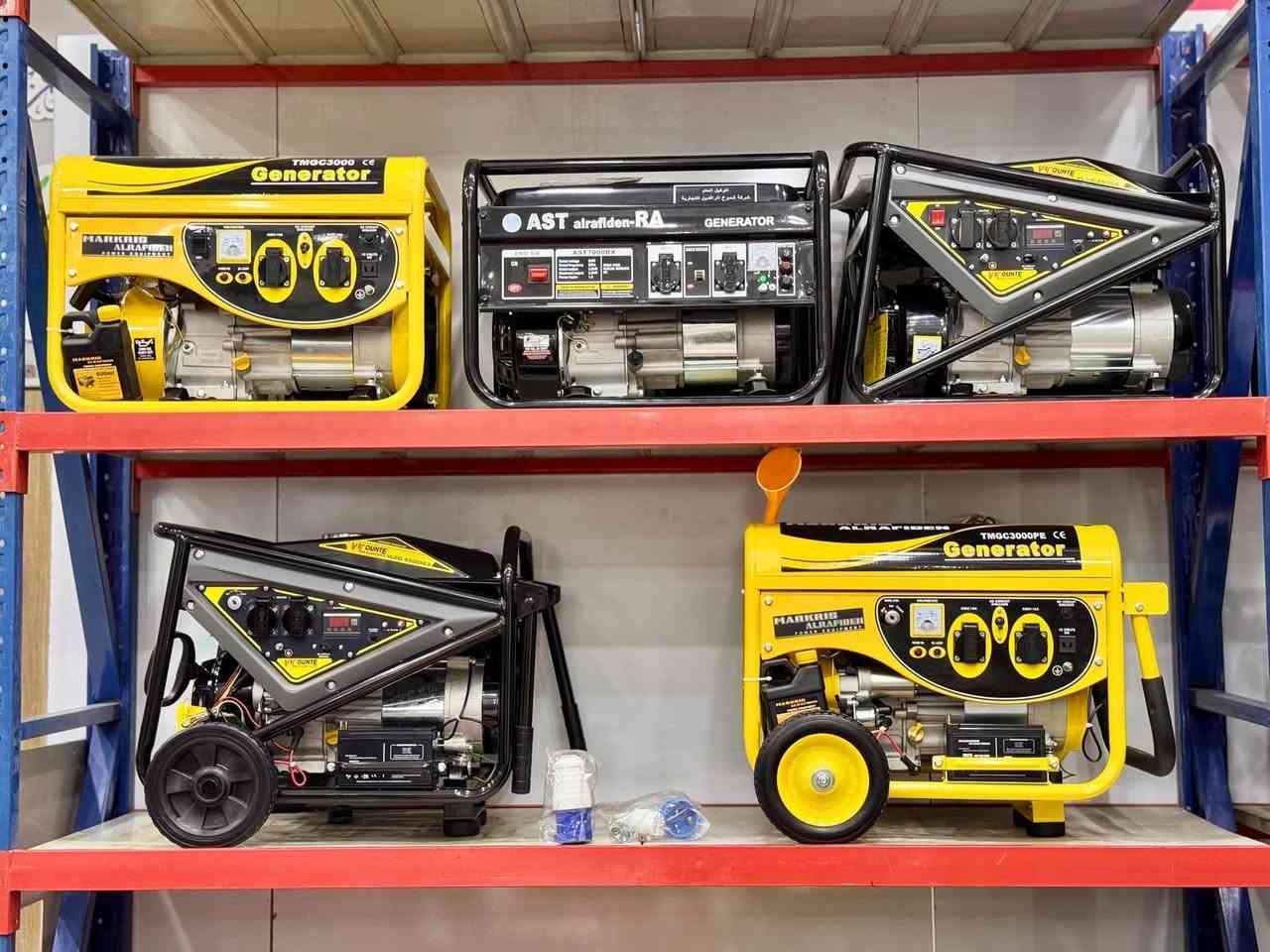 #مجمع_الاعرجي ..
.

مجموعة مختارة من مولدات البنزين والديزل (كاز)

باحجام مختلفة 10 امبير / 12.7 امبير / 20 امبير / 25 امبير 

بالاضافة الى محركات حجم (6.5) حصان و حجم (13) حصان 
و محركات ونج ومحركات كاز و محرك روبن ،

ومضخات ماء جميع الانواع ..
 
☎️ للاستفسار والمعلومات اكثر يرجى الاتصال او المراسلة على الارقام التالية : 

*********** 📞 
 *********** 📞 

متابعة للصفحة ليصلكم كل ما هو جديد 🆕

📍العراق / كربلاء - شهداء الموظفين - الشارع الرئيسي .
