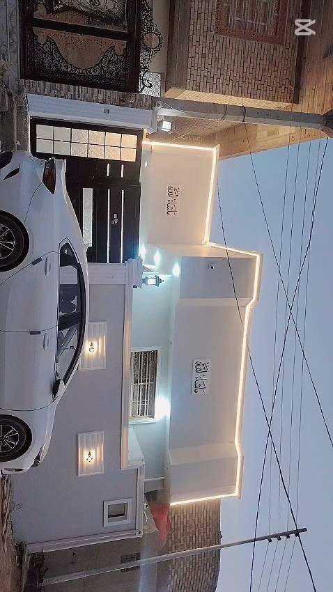 يالله بيت البيع المساحه 200متر حي النداء منطقه 55البيت على ساحه طابق واحد شغل جناي والسعر خاص ***********
