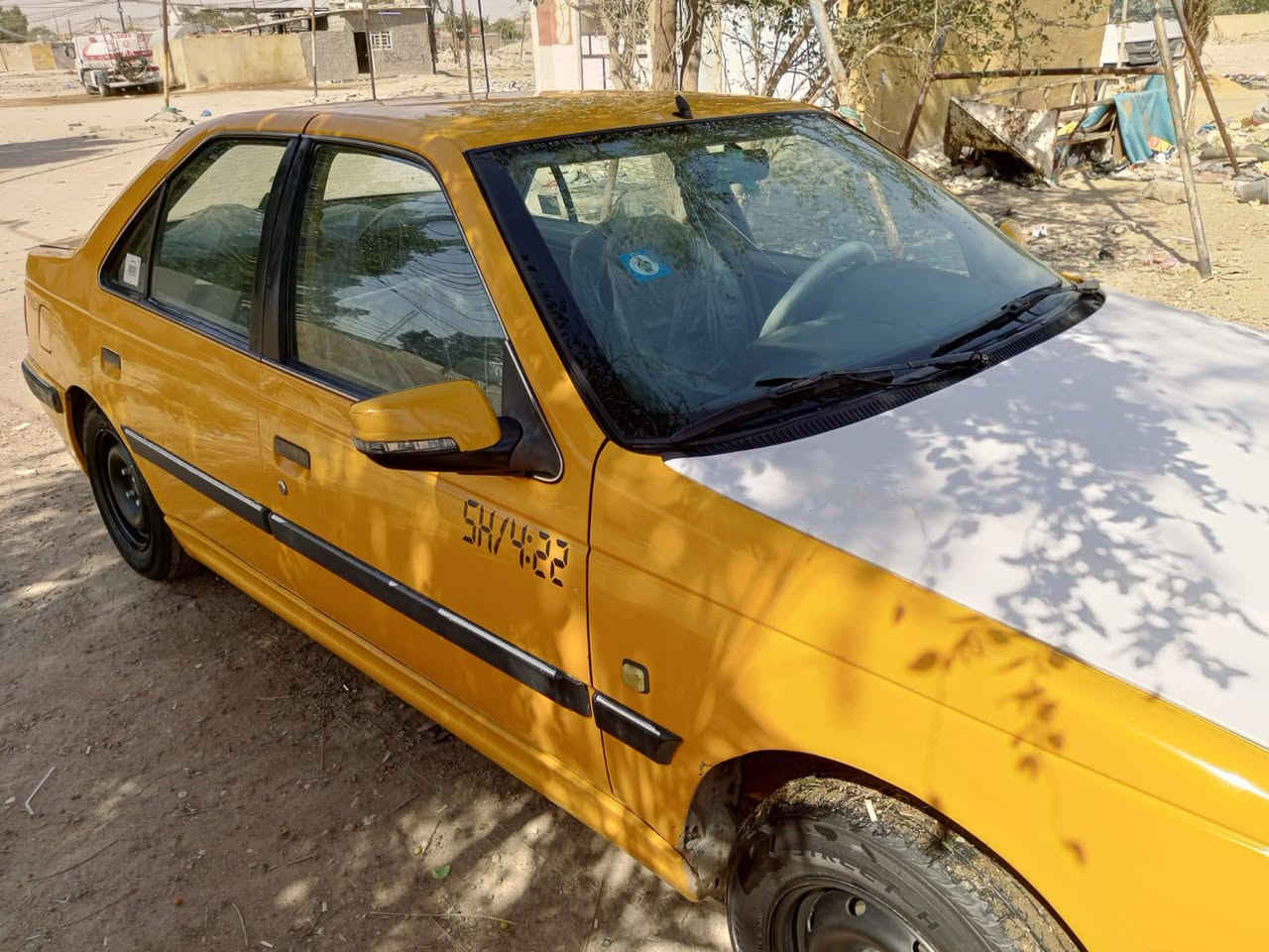 السلام عليكم بيجو بارص بابل بانزين غاز سياره حلوه ونظيفه ومبدل بس بنيد العنوان بغداد حي  الكوفه قرب كسر وعطش الستفسار *********** ما متواجد فيس
