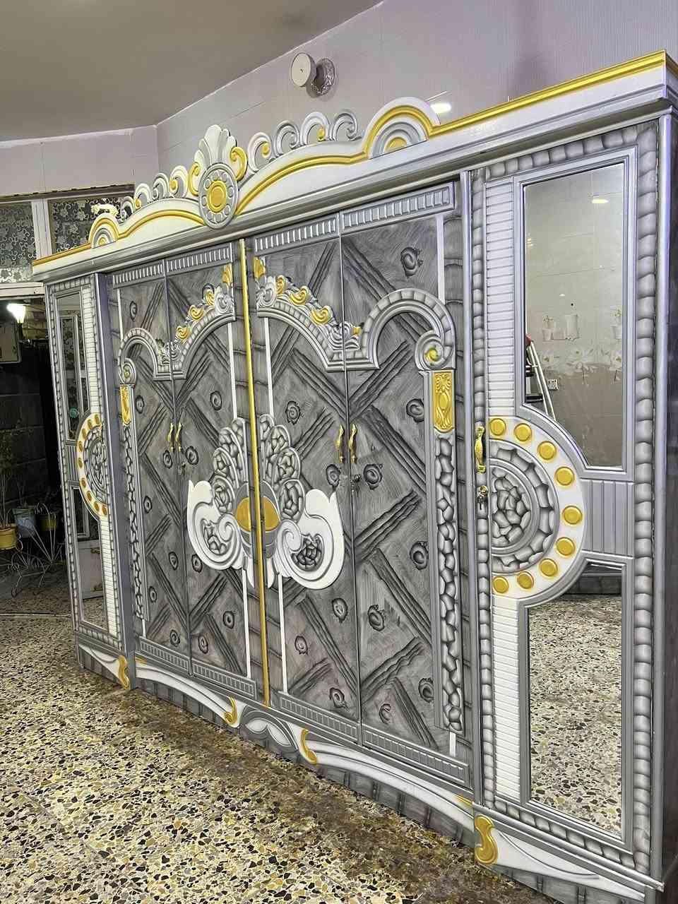 غرفة نوم عراقي مستعمل نضيف (6باب)زاوية كنتوريه ضهر براغي سعر شامل نقل داخل بغداد (650 ) العنوان بغداد مدينة الصدر نهايه شارع الاورفلي متواجد واتساب أكو خدمة توصيل 🚚 الهاتف ***********
