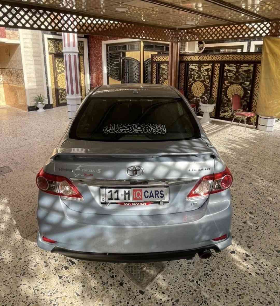 بسم الله

🚘 للبيع — تيوتا كورلا 2013 خليجي محرك 1800

📍المكان: الأنبار / الفلوجة

🔹لون ازرق سمائي لكن بالصورة مبينه سلفر

🔹ماشية ؛ 155000 الف حقيقي سيارة 

🔹 رقم بغداد

🔹 محرك 1800

🔹 كير ومحرك مكفولات

🔹 تبريد ثلج

🔹 تخم تايرات

🔹 صدر جديد

🔹 مريات شفط اشارة 

🔹كشافات زنون + حاجب لد

🔹كزوز عادم رياضي فقط شكل بدون صوت REMUS

🔹 شاشة

🔹 شنايزرات رياضي 

🔹كشنات وضع شركة مغلف مخمل ونايلون مقعد

🔹 السيارة مكفولة كفالة عامة  

💰 السعر: 133 

للاستفسار الاتصال

*********** وتساب

