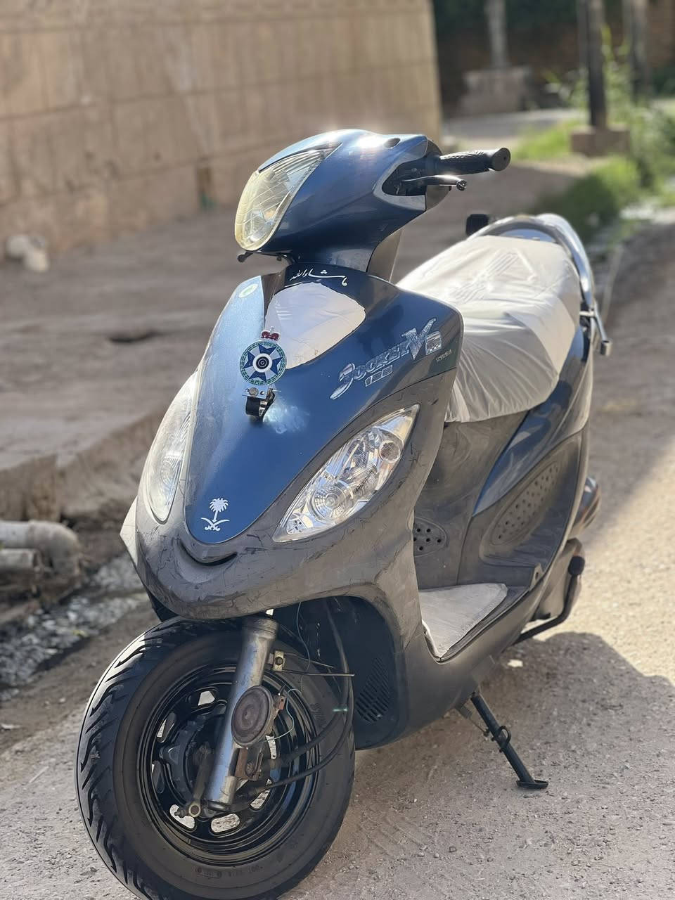سلام عليكم كامكو في تو للبيع دراجه جديده برغي ما مفتوح بيه مكان قلعه سكر ول مو شراي لا يتعبني لئن دراجه جديده رقم للستفسار ***********
