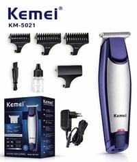 كيمي KM-5021 • ماكينة حلاقة منزلية • ٣مم ٦مم ٩مم