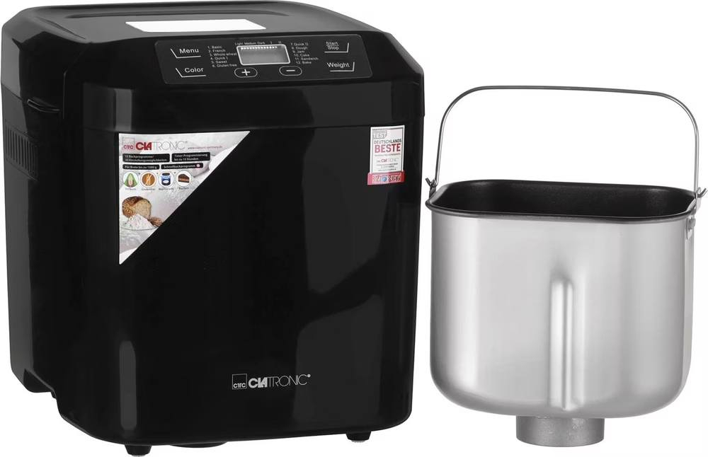 ماكينة صنع الخبز الأوتوماتيكية بالكامل من نوع Clatronic BBA 3774.
 وهي جهاز مصمم لتحضير الخبز والحلويات في المنزل بسهولة عبر دورة كاملة تشمل العجن، التخمير، والخبز. 

أبرز المواصفات والمميزات:
برامج متنوعة: تحتوي على 12 برنامج خبز و53 خيار دمج مختلف، مما يسمح بتحضير أنواع متعددة مثل الخبز الأبيض، خبز القمح الكامل، الخبز الخالي من الغلوتين، الكيك، وحتى المربى.
السعة: تأتي بوعاء خبز سعة 3 لتر، وهو ما يكفي لتحضير أرغفة خبز يصل وزنها إلى 1500 جرام.

التحكم والبرمجة: مزودة بلوحة تحكم إلكترونية وشاشة LCD، مع إمكانية برمجة المؤقت لمدة تصل إلى 13 ساعة مسبقاً للحصول على خبز طازج في الوقت المحدد.

التخصيص: يمكن تعديل مستوى تحمير القشرة (خفيف، متوسط، داكن) وضبط كمية العجين حسب الرغبة.

وظائف إضافية: تشتمل على وظيفة الحفاظ على السخونة لمدة ساعة بعد الانتهاء، ونافذة عرض في الغطاء لمتابعة عملية الخبز. 

سعر المنتج 75 الف دينار فقط.


**إذا كنت صاحب هذا الإعلان وتريد حذفه لأي سبب، رجاءا أرسل رسالة إلى الدعم الفني**