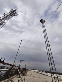 برج كرسته • بابل النيل • تجهيز أبراج