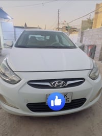 اكسنت 2013 خليجي محرك 1600 شاشه وكامره وتخم تاير كلشي جاهز رقم بغداد إ...