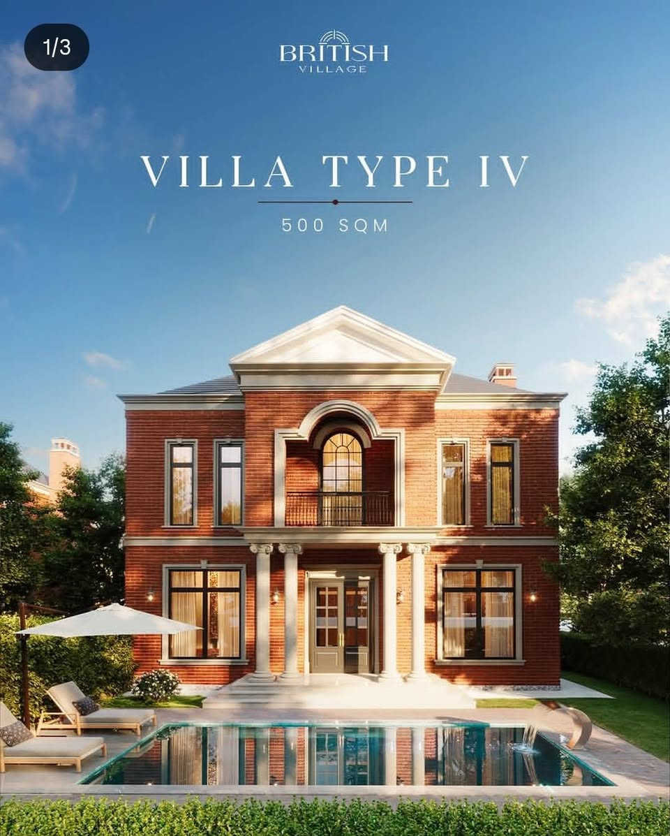 مشروع يقدم لكم تجربة عيش ، قريه البريطانيا British Village 

ملكية مستوحاة من الطراز البريطاني الكلاسيكي.

الموقع الاستراتيجي .

خيارات الفلل والمساحات (231) - 300 - 370 - 500 م2

مميزات المشروع
المشروع الوحيد بواجهات الطوب الأحمر البريطاني الأصيل، مع مسار للدراجات بطول 2 كم وبيئة خضراء خلابة.

للاستفسار ولمزيد من المعلومات، يرجى التواصل عبر الرسائل أو الاتصال

على الرقم***********

