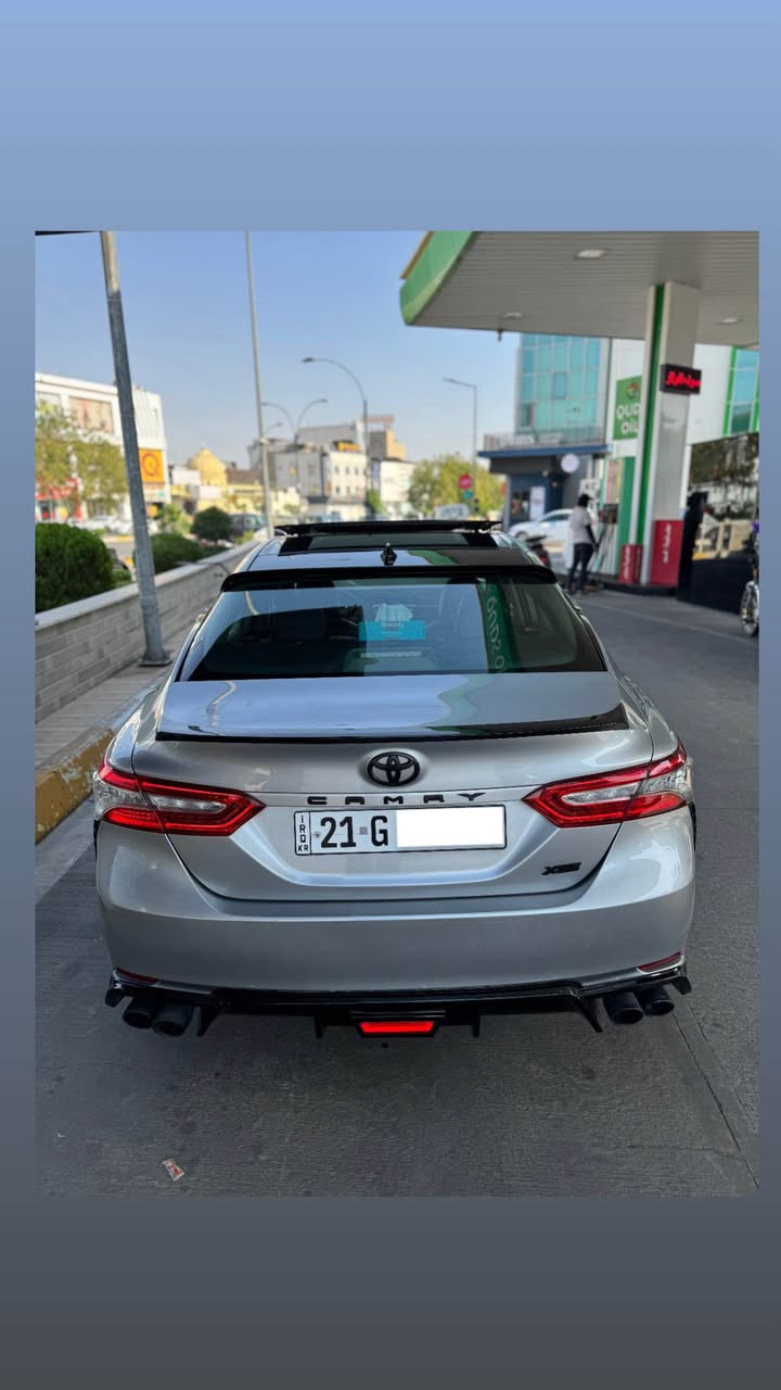 بسم الله الرحمن الرحيم

كامري XSE 2020 فول مواصفات بانوراما كشنات تدفئه اوتو هولد 
3 انظمة قياده ECO-NORMAL-SPORT وباقي المواصفات معروفه 
ضررها بونيد مبدل بدون دواخل شرط 
ماشيه 68
بأسمي شرط تحويل
بيها بطاقة بانزين 
سعر مناسب 
📍مكان السياره كركوك
للأستفسار الاتصال
***********
*********** كركوك, العراق
