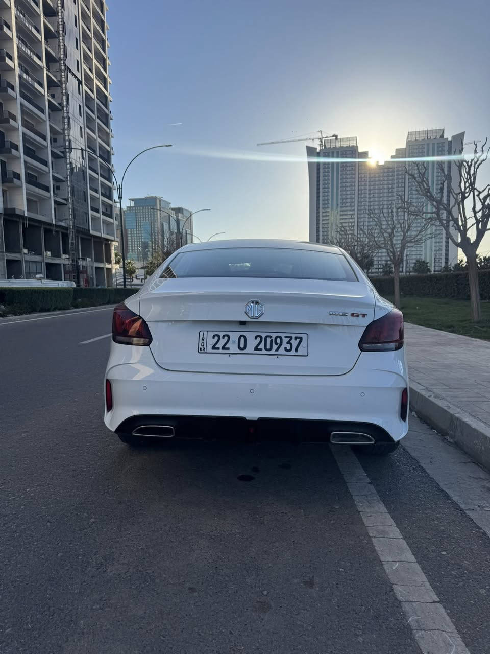 MG GT Comfort 1.5 Turbo
Gk Auto ضمان
90,000 KM 
لە سفرەوە تا ئێستا لای خۆم بووە 
هەموو سێرڤسەکانی لە شرکة کراوە
دوو دەرگا بۆياغ بێ ناو گرتن ،٢ شوێنی بچووکی PDR 
گێڕ و مەکينەی بەشەرت
نرخى 10,400$
Mob ***********
