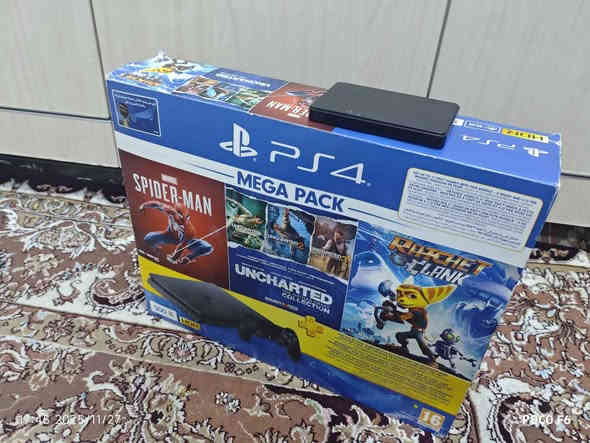 PS4 SLIM بۆ فرۆشتن لەگەڵ هاردێکی 500gb
هەمووی 16 یاری تێدایە
1assassins valhalla
2sleeping dogs
3far cry 5
4far cry 6
5reddead 2
6fc 2026
7mafia 3
8just caus 3
9just cause 4
10need for speed health
11crew 2
12ghost of tosushima
13mafia edition 
14witcher 3
15watch dogs2
16watch dogs legion 
نرخی 280
حسێبکە یەکە دەستە چونکە لای خۆم کەم ئیشی کردووە پاکەتی خۆی لەگەڵە *********** السليمانية
