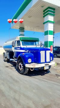 للبيع سكانيه 111 بل سنويه تنكر  رقم نكليزي بصره  محرك سوبر جديد  سياره...