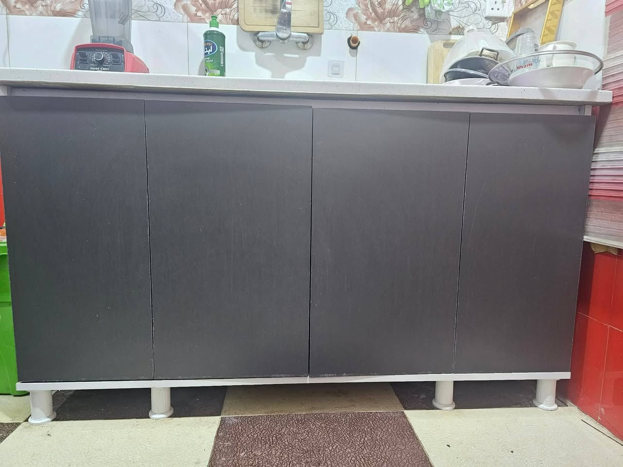 قياسه الكاونتر   ٣ امتار السنك مرمر وسنك متر ونص ب ٥٠٠ وبي مجال قليل جديد ما مستخدم  هواي 
والتخم هم جديد ب ٢٠٠
عنوان الناصريه الشموخ
تابع قناتي تلكرام اول باول النشر 👇👇
https://t.me/furnitureThi


**إذا كنت صاحب هذا الإعلان وتريد حذفه لأي سبب، رجاءا أرسل رسالة إلى الدعم الفني**