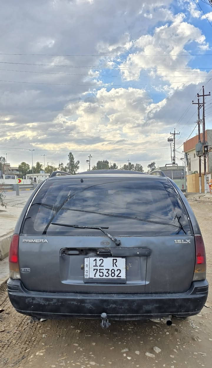 السلام عليكم
سيارة نيسان بريميرا موديل ١٩٩٠ 

محرك ١٦ 

سيارة بلاديه بدون صبغ بدون معجون 

كابون بانزين بيها 

راعيها الشرعي موجود شرط التحويل 

رقم نينوى دولي سنويا عضم جديده 

للبيع او المراوس .
*********** .
