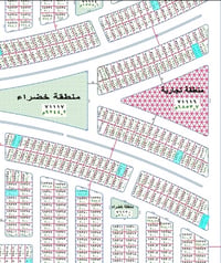 للبيع مساحه 200م بسمي مباشر قطاع 69 خلف شارع 30 الشراي يتصل 0771853879...