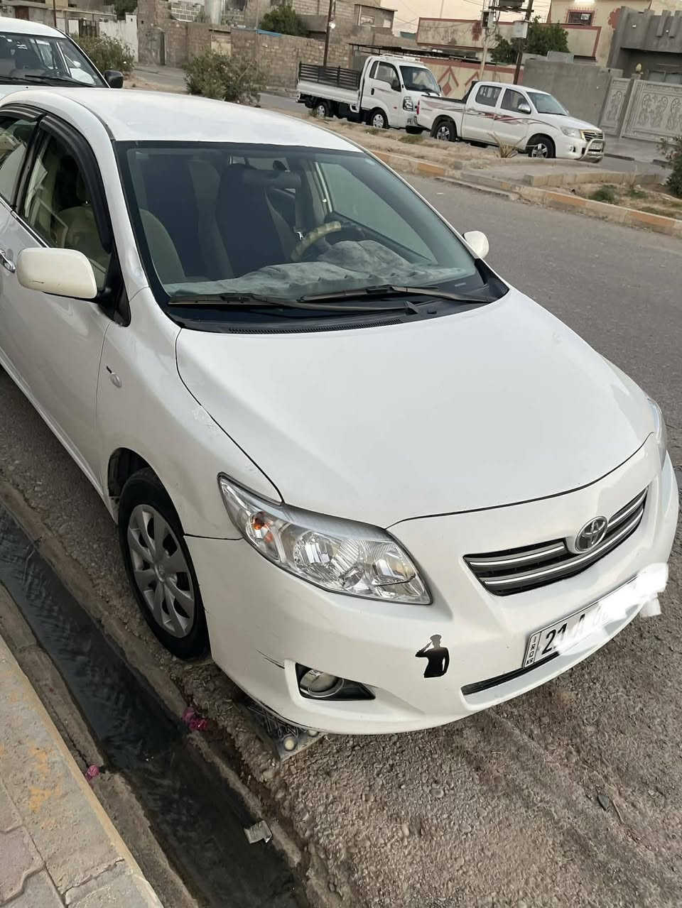🚗 للبيع كورلا 2009
✔️ رقم سليمانية (إنكليزي)
✔️ خليجي
✔️ سياره بسمي تحويل ثاني يوم 
✔️ محرك 16
✔️ السيارة بحالة جيدة
✔️ ماشي 220 الف كيلو قابل للزياده
✔️ بيها ملاحظات صبغ مالتها كايم من السقف للزگة
✔️السيارة استخدام يومي وحالتها زينة
📍 موقع السيارة: كركوك
💰 السعر: 95 ورقة وقابل للتفاوض البسيط
رقم هاتف ***********
