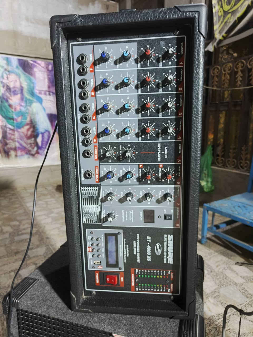 السلام عليكم خدام الحسين
جهاز سماعات تهوجه سماعات بي ان سي 
للبيع سعر 700 مجال 
مكاننا كوت ***********
