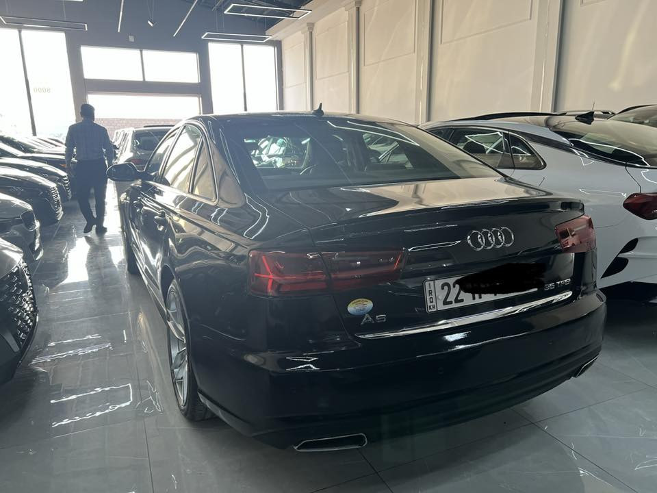 اودي اي 6 موديل 2016 فول موصفات
محرك 2000 اربعة سلندر تيربو 
 كير محرك شرط 
رقم سنوية كله جديد 
الصبخ بي 6 قطع ابيع حزام 
 بدون دواخل بدون ايرباك 
السعر 110 $ ورقة ومجال
العنوان اربيل 
***********
