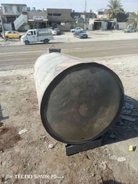 مقطورة ماء • ١٢ برميل • حديد ثقيل