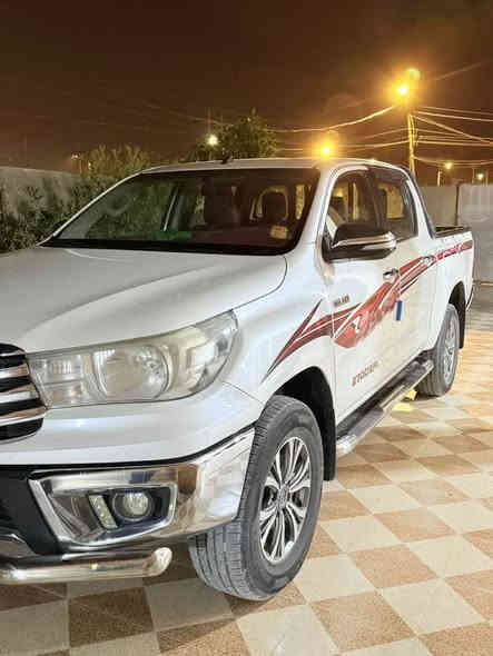 للبيع سيارة بيكب هايلوكس فور ويل 

موديل 2016 بانزين السياره مكفولة من كلشي الرقم قادسية باسمي السنوية لل 2027 گير اوتماتيك والسيارة فول مواصفات رايدها ب 260 ورقه وبيها مجال للطيبين للاستفسار الاتصال ع الرقم ***********
