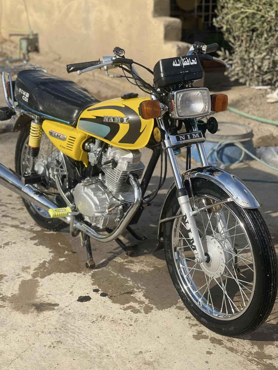 السلام عليكم دراجه نامه امتياز موديل2025كفاله عامه من التاير للتاير محرك ممفتوح كهربائيات كلها شغاله السعر 675وبيها مجال مكاني دجيل ***********موشراي لتخابر
