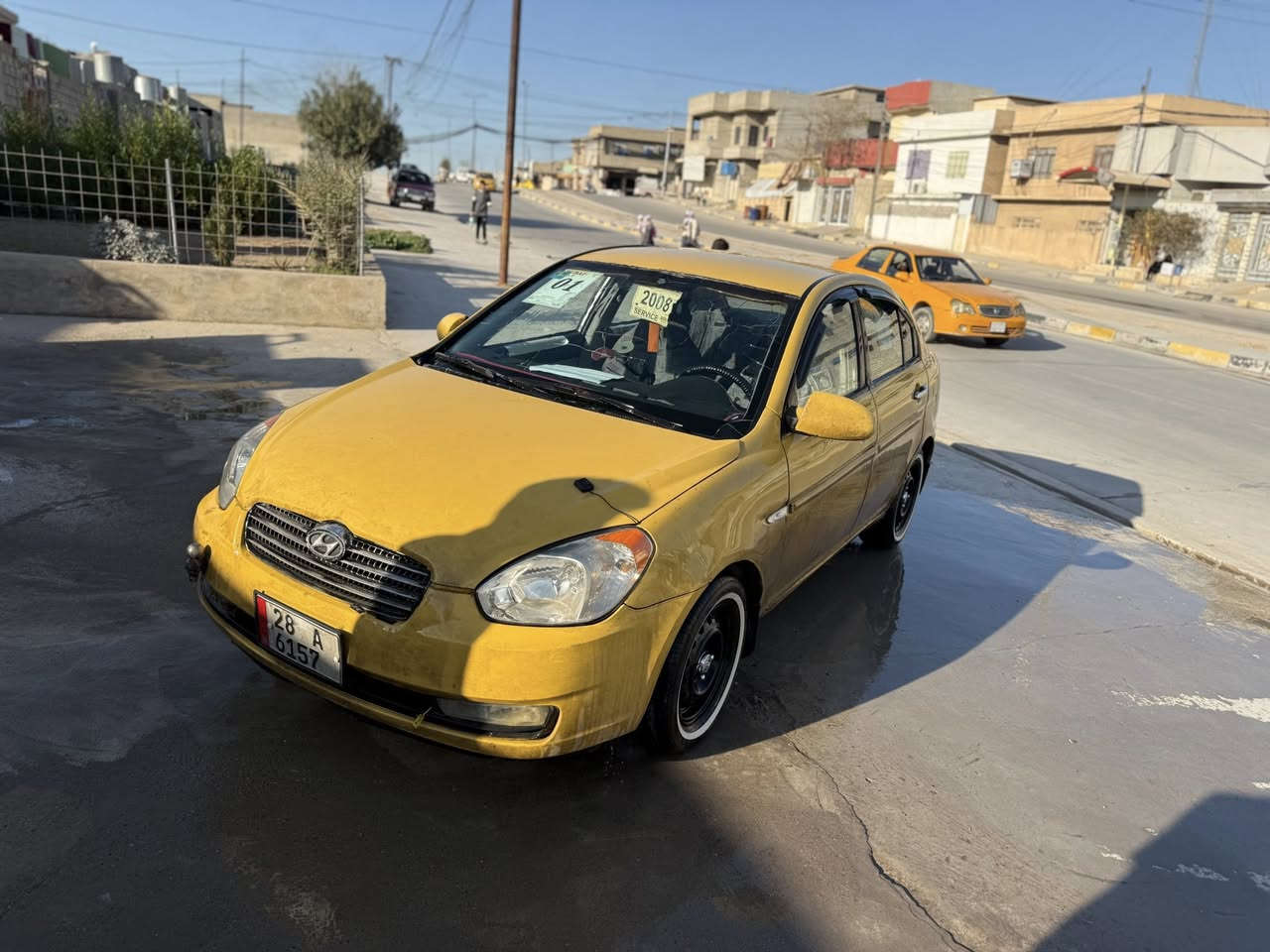 اكسنت 2007 وارد كوري رقم النجف  اجنبي السيارة بسمي كير تماتيك جامات كهرب  كابون بانزين كير جديد طخم تاير محرك لا صرف ولا نفخ تبريد تدفئة شغال ضرر مكصوصة بجم 
مكاني موصل حي نابلس 
السعر 65 وبيها مجال 
الهاتف : *********** كورك 
             ***********اسيا
