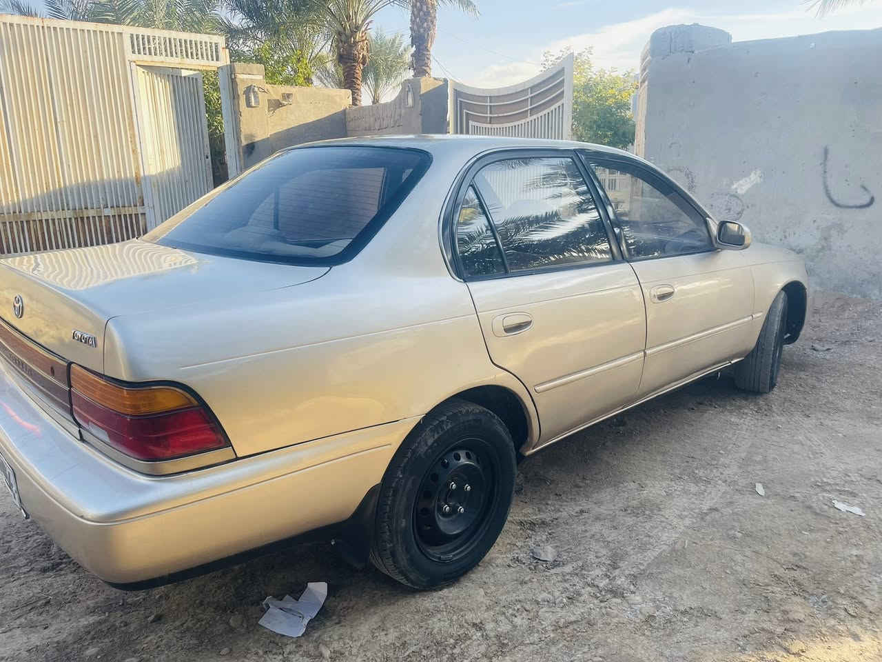 سلام عليكم كورلا93نضيفه. سنويه جديده  مصبوغه عام محرك وكير مكفول حداديه نضيفه سعر 52$  

العنوان كوت نعمانيه***********
