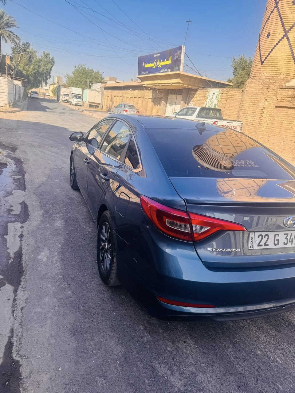 سلام عليكم سوناتا للبيع وارد امريكي حادثه بنيد فقط وشويه من الدوسه اليمنه على كد شبر فول ليبل عدا البنيد السياره بدون دواخل كير مكينه جدد كفاله صدر امامي خلفي توني امسوي تخم تايرسياره بيه قطع صبغ السعر 102 مكان السياره بغداد البلديات اتصال ☎️ فقط ***********
