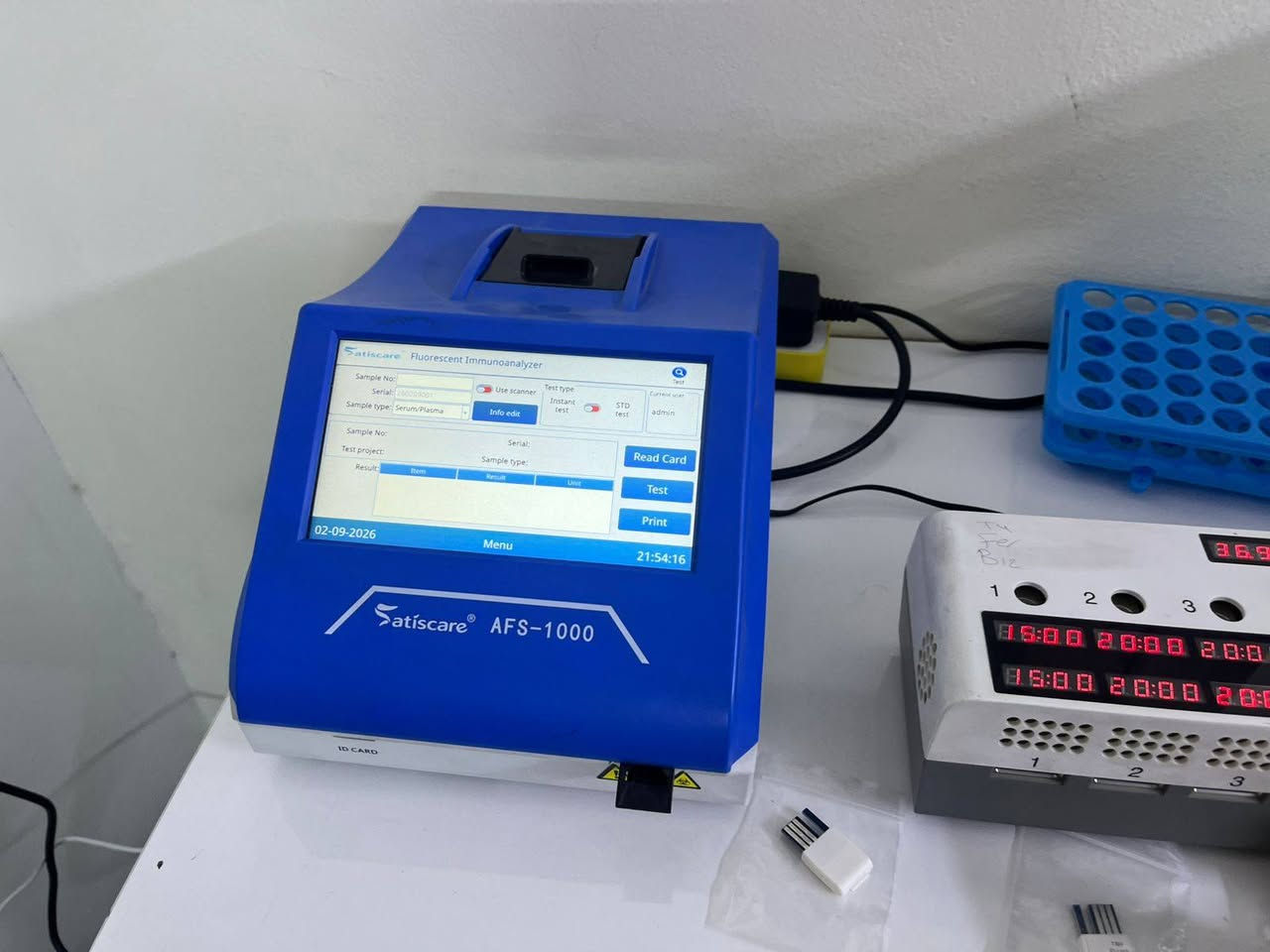 💠 شركة جوهرة القيروان
📍 بغداد / باب المعظم

نواصل إنجازاتنا ✨
بالتعاون مع كادر المبيعات والقسم الفني
تم بنجاح تنصيب وتشغيل جهاز فحص الهرمونات والسكر التراكمي AFS-1000  SATISCARE 
في مختبر صدى الغزالية التقني  – بغداد
⭐ مميزات الجهاز:

🧪 يعمل بتقنية Fluorescence Immunoassay
🧪 توفير حاضنه خارجية تحتوي  على ٦ قناة حضانة مستقلة لسرعة ودقة أعلى 
🧪 زمن فحص سريع 
🧪 يدعم عدة أنواع من العينات (Serum – Plasma – Whole Blood – Urine)
مع تقديم الدعم الفني الكامل
وتدريب كادر المختبر لضمان أفضل استخدام للجهاز.

💠 جوهرة القيروان… شريكك الموثوق لتجهيز المختبرات الطبية


**إذا كنت صاحب هذا الإعلان وتريد حذفه لأي سبب، رجاءا أرسل رسالة إلى الدعم الفني**