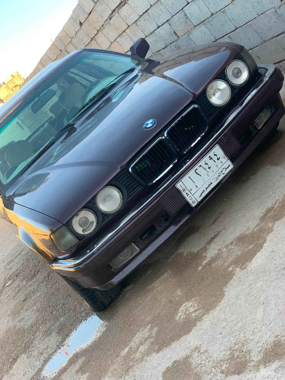 سلام عليكم للبيع BMW
اصل 730 حاليا عليهة مكينه 35 

موديل 94 

لون عنابي صبغ عام جماليه بدون اي ضربه بلاديه 

كشنات كهرباء فتحه سقف طگتين مري قلاب ويه البگ 

بچم عريض تخم تاير صدر نضيف 

منضومه تبريد جديده تبريد ثلج ❄️ بس الفان بي ضعف 

كهربائيات جاهزه 

بريك ABS شغال

رقم صلاح الدين مشروع وطني سنويه لنهاية ال 27 

سعر 48 وبي مجال 

عنوان ديالى بلدروز 

استفسار ***********
