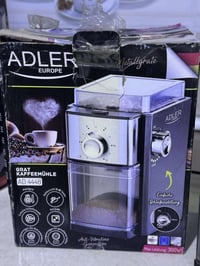 طحونه قهوه • جديدة • ملحقات كاملة