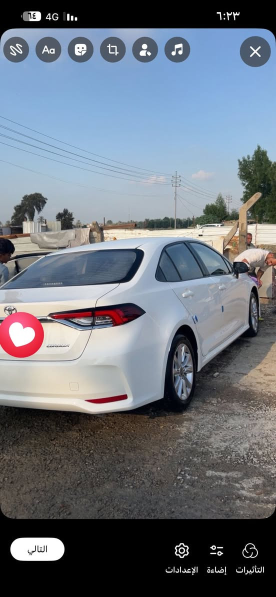 السلام عليكم كورلا هايبرد 2025 ماشية 8تالاف 

رقم بغداد باسمي 

مكاني بابل 

السعر 150وبيه مجال 

الاستفسار ***********
