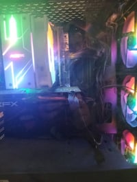 كرت XFX RX570 • بور ٦٥٠ واط • كيس فانتك
